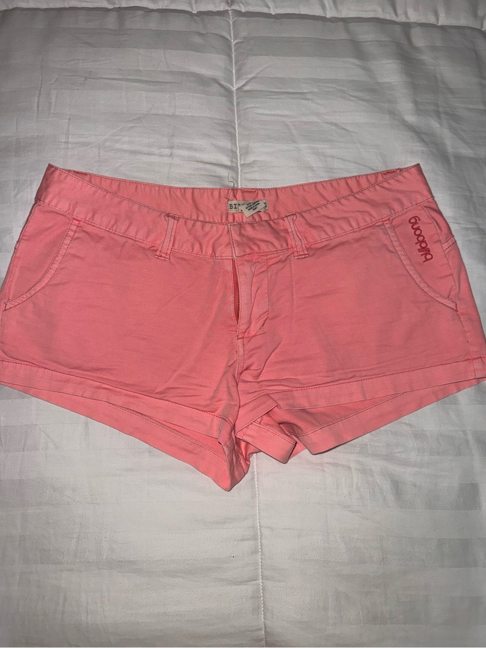 Billabong Women’s Coral Pink Shorts - Casual Summer Short